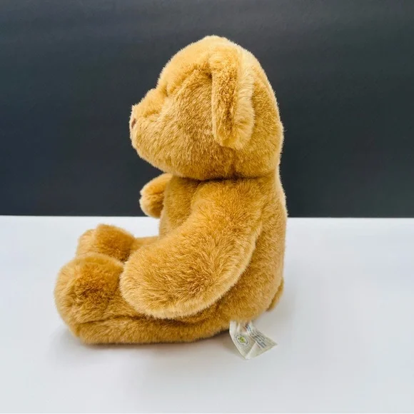 90s Build a Bear Teddy Brown Stitched Nose Plush Toy 14” Stuffed Animal Retired - Picture 4 of 9
